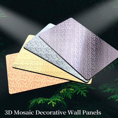 Jakość Dekoracja ścienna mozaika PET Panel ścienny Bambus Węgiel drzewny Fiber Wood Veneer Board fabryka