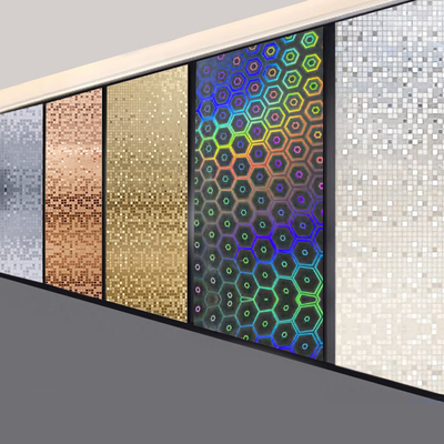 Jakość Pvc Board Laser&Mosaic Series Bambus Węgiel drzewny Fenery wewnętrzne Dekoracja ściana fabryka