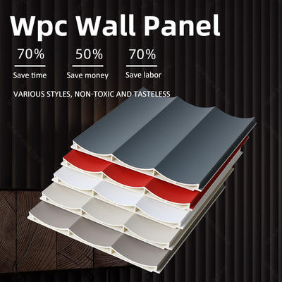 Jakość Antybakteryjny panel ścienny WPC Panel ścienny z drewna kompozytowego z tworzywa sztucznego fabryka